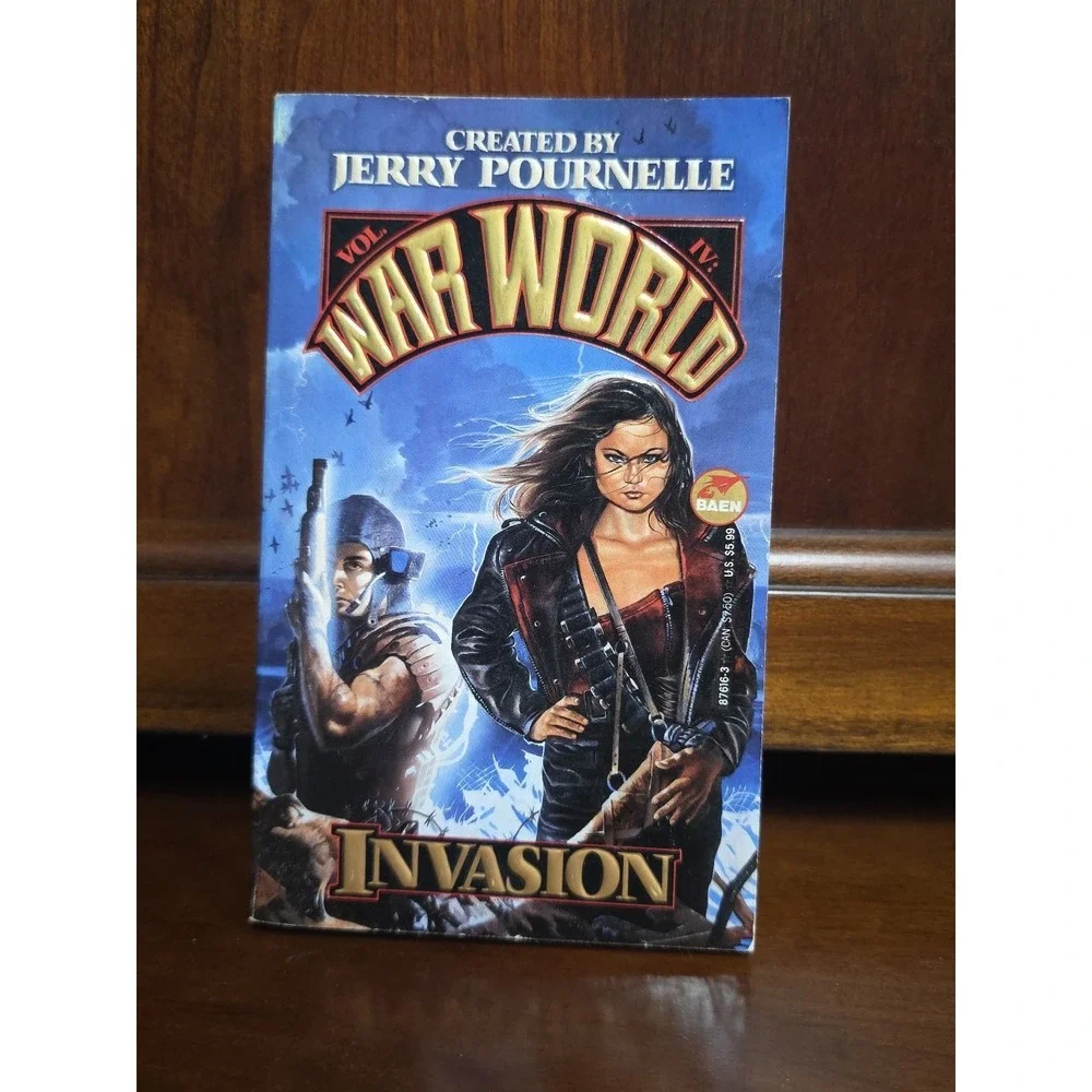 Invasion by Jerry Pournelle 1994  War‎ World Paperback